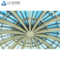 Structure en acier Cadre d&#39;espace de conception en métal Placylight Dome Roofing Sheld avec verre